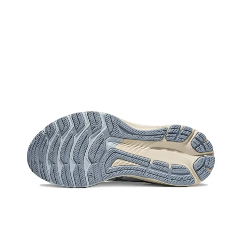 Asics Anti Slip Wear Resistant Low Top Casual Running Shoes Women's Light Gray Blue-4