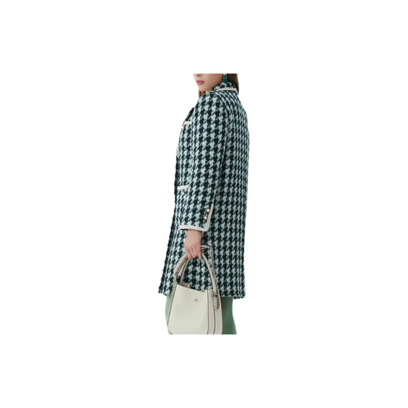 BESIONIA FW21 Coats Women's Green-3