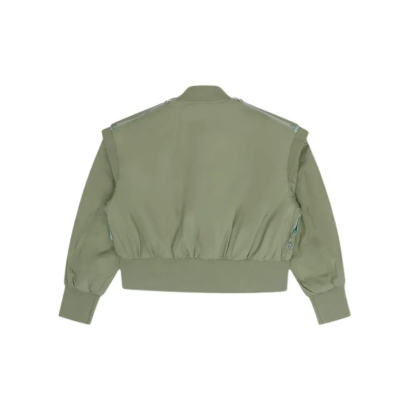 Converse Jackets Coats Women's Green-1