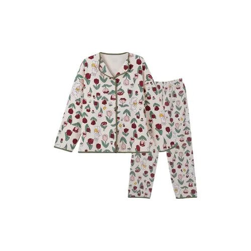 OUSHIBO Pajama Set Women's Image Color