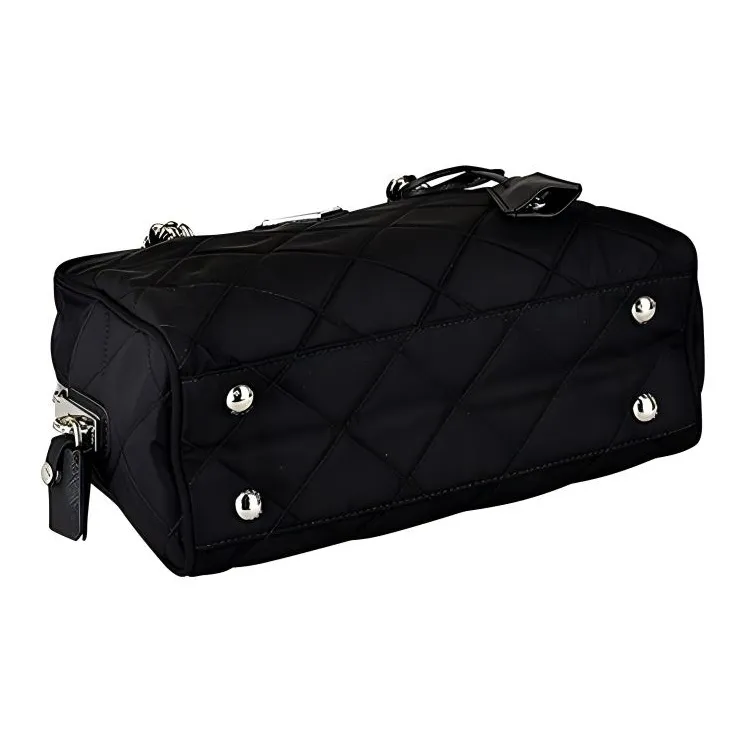 PRADA Nylon Handbags Shoulder Bags Unisex Black-3