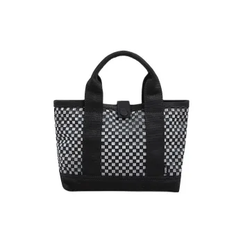 Vans Polyester Tote Bag Shopping Bag Handbag Unisex Black
