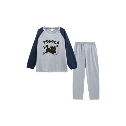 Sleeping Beauty Pajama Set Women's Light Gray