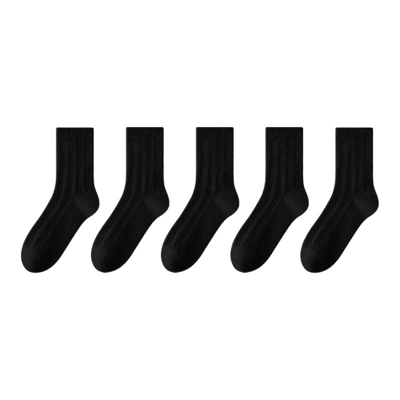 MIIOW Mid Calf Socks Unisex Combo Set-5