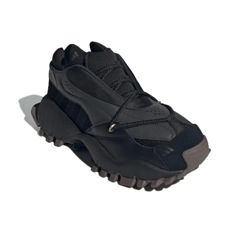 Adidas Seeulater SPW Anti Slip Wear Resistant Mid Top Casual Shoes Unisex Black-3