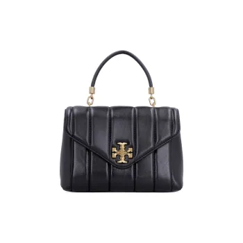 TORY BURCH Kira Leather Shoulder Bag Crossbody Bag Handbags Small Size Women's Black