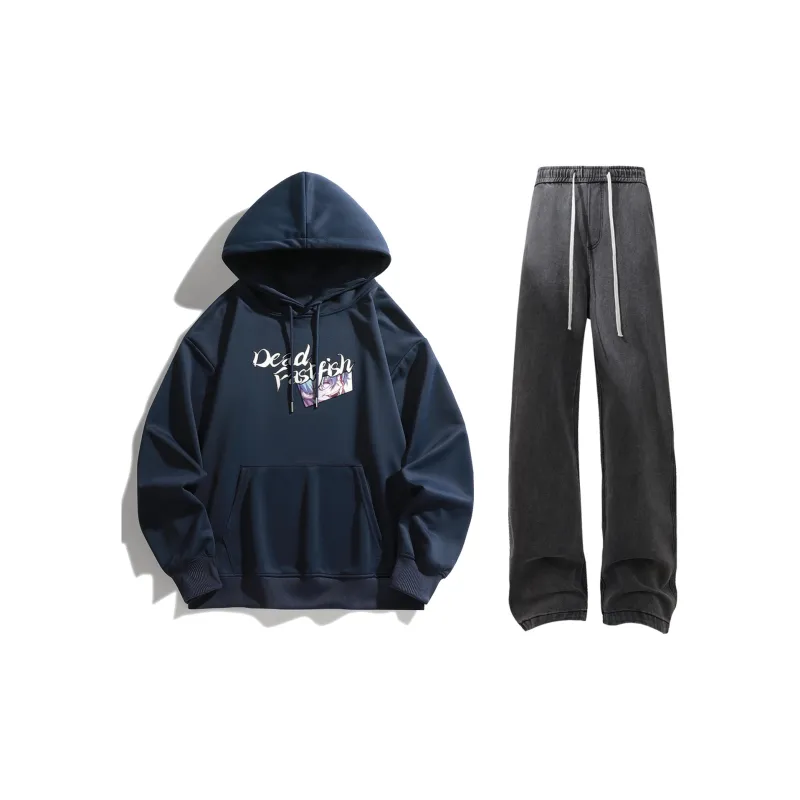 FASTFISH x SHENGSIJUELIANMINGKUAN Sweatshirt Set Unisex-1