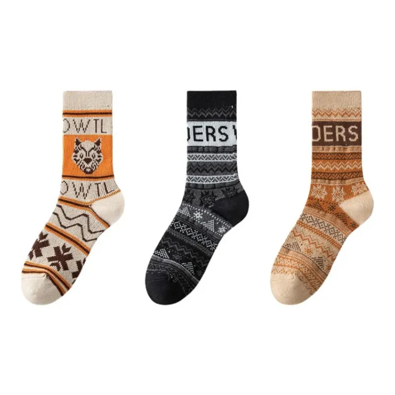 MIIOW Mid Calf Socks Women's Combo Set-8