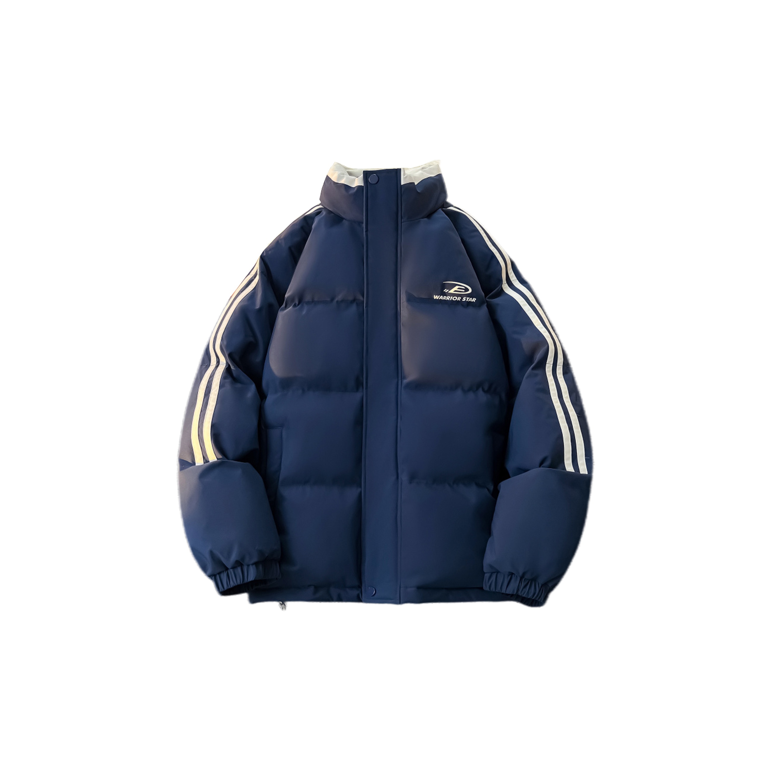 STNW Puffer Jackets Unisex Black L - POIZON