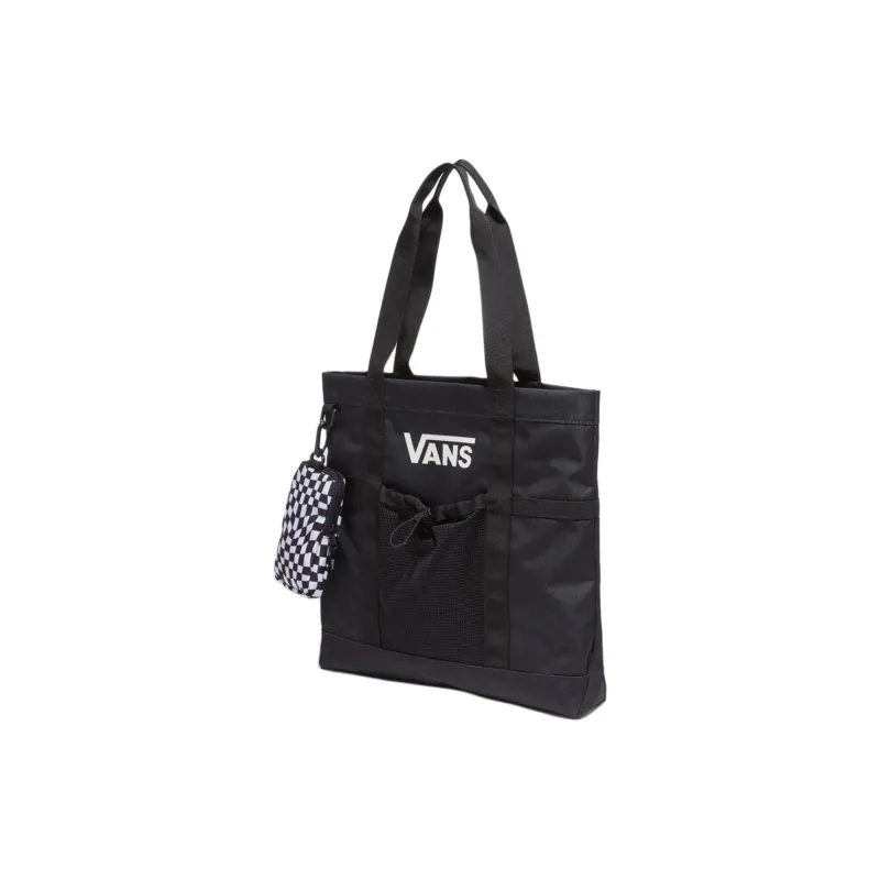 Vans Polyester Tote Bag Shopping Bag Handbag Regular Unisex Black-1