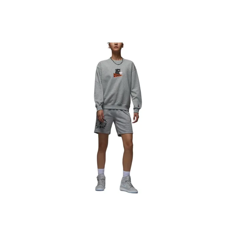 Jordan Brooklyn Fleece Sweatshirt Women's Dark Gray-2
