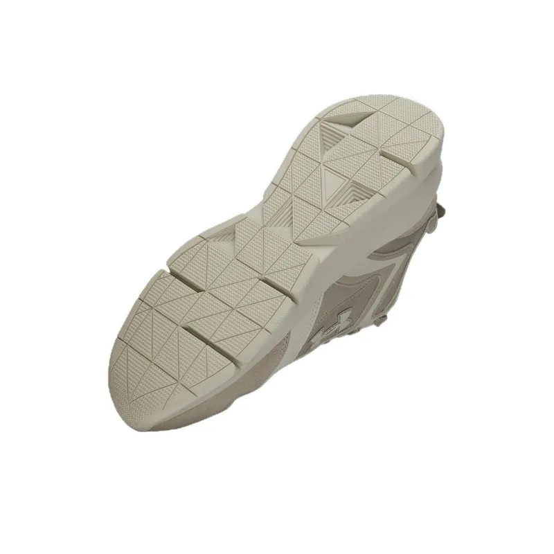 Under Armour Forge Cushioned Slip-Resistant Low-Top Running Shoes Unisex Khaki-4