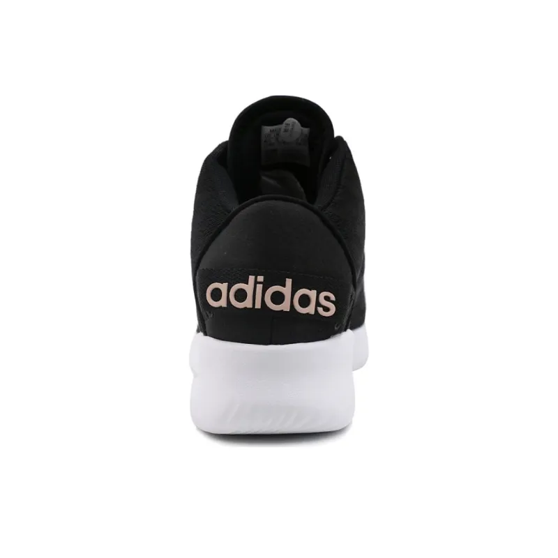 Adidas Lifestyle Shoes Anti Slip Wear Resistant Mid Top Casual Shoes Women's Black-2