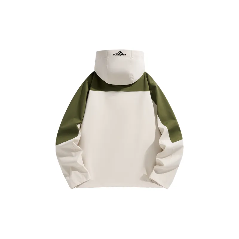 Hurley AW24 Water-Resistant Windproof Warm Water-Repellent Cold-Resistant Rainproof Windbreaker Jacket Unisex-16
