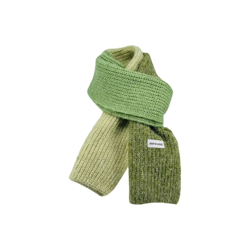 JEANSWEST Knit Scarves Unisex-8