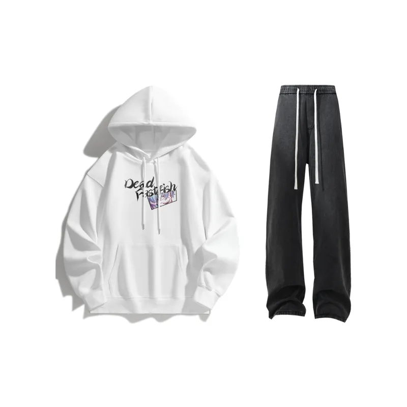 FASTFISH x SHENGSIJUELIANMINGKUAN Sweatshirt Set Unisex-39