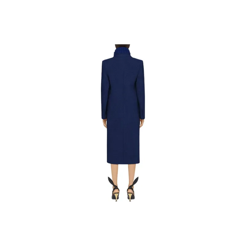 GIVENCHY FW24 Coat Women's Sapphire Blue-2