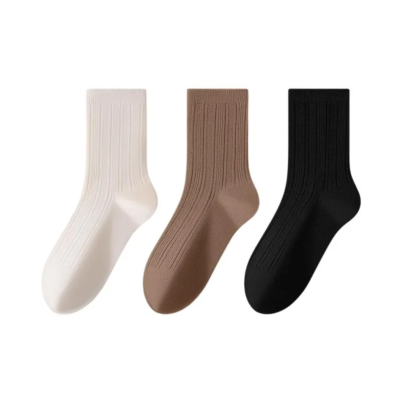 MIIOW Mid Calf Socks Women's 5 Pack-0