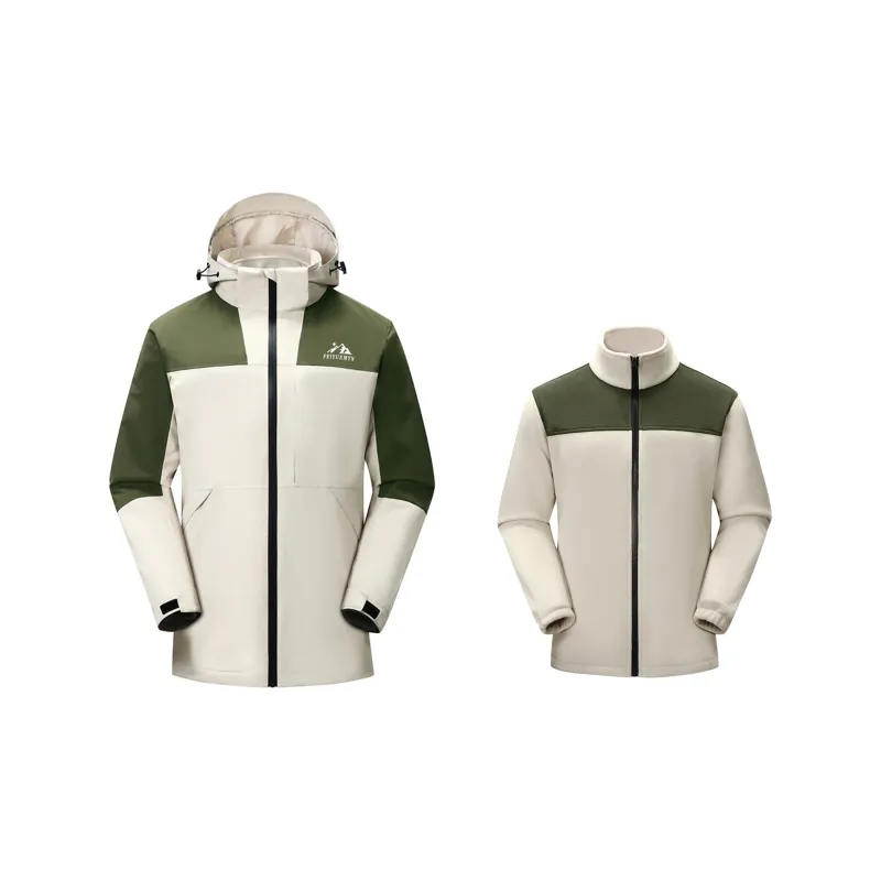 Feiyue Water-Resistant Windproof Warm Water-Repellent Cold-Resistant Windbreaker Jacket Unisex-7
