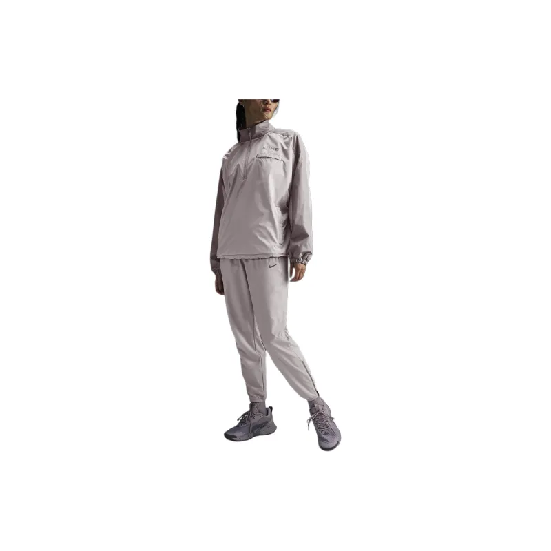 Nike Dri Fit Knitted Sweatpants Women's Platinum Purple/Light Purple Ore/Light Purple Ore/Taupe-2