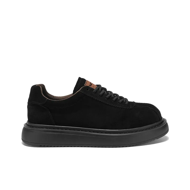 Meiretu Abrasion Resistant Lightweight Height Increasing Low Top Casual Shoes Men's-1