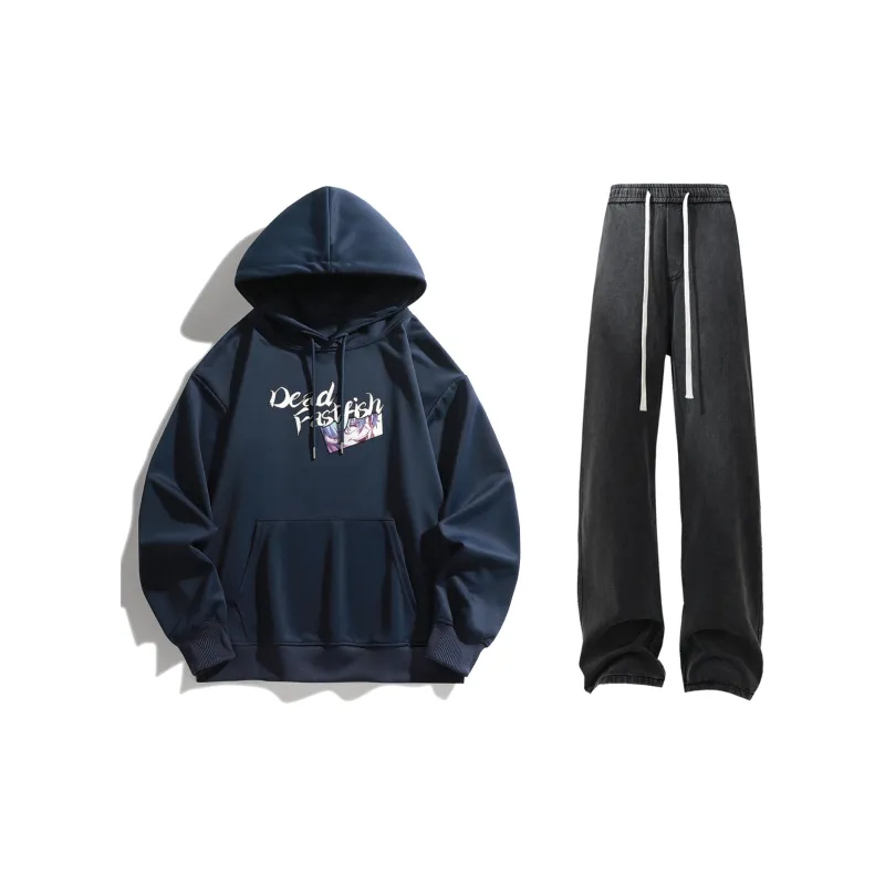 FASTFISH x SHENGSIJUELIANMINGKUAN Sweatshirt Set Unisex-9