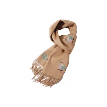 Shanghai Story 100% Sheep Wool Knit Scarves Women's Ariel's Cottage
