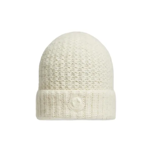 Moncler Logo Patch Knit Beanie