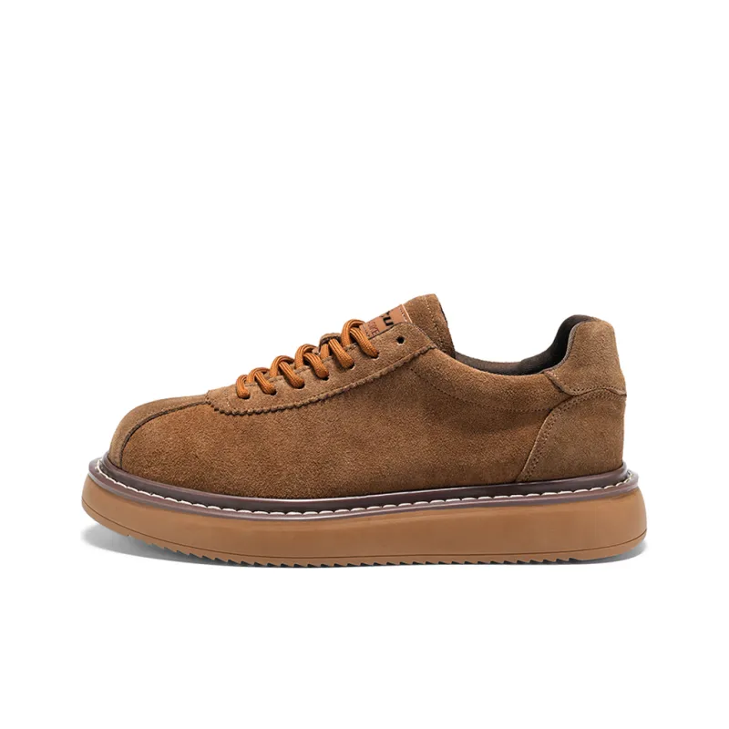 Meiretu Abrasion Resistant Lightweight Height Increasing Low Top Casual Shoes Men's-8