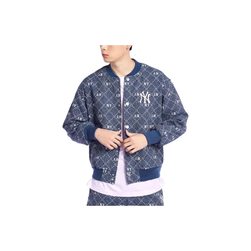 MLB New York Yankees Jacket Unisex Marine Blue-3