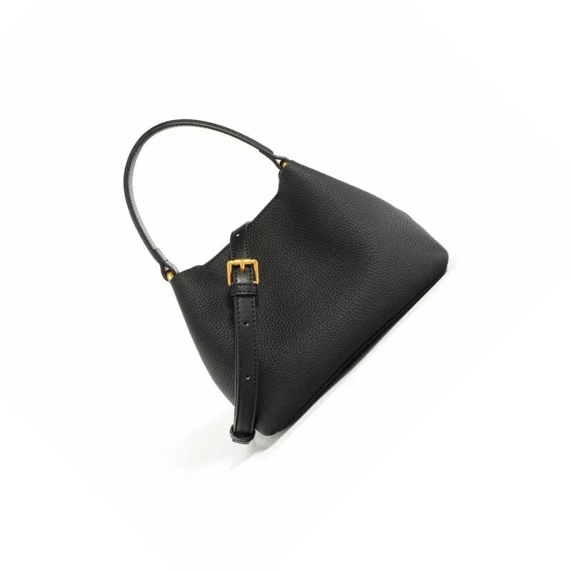 DEERE JACK Cow Leather Bucket Bag Basket Bag Handbag Crossbody Bag Regular Women's Apricot/Milk White/Black-5