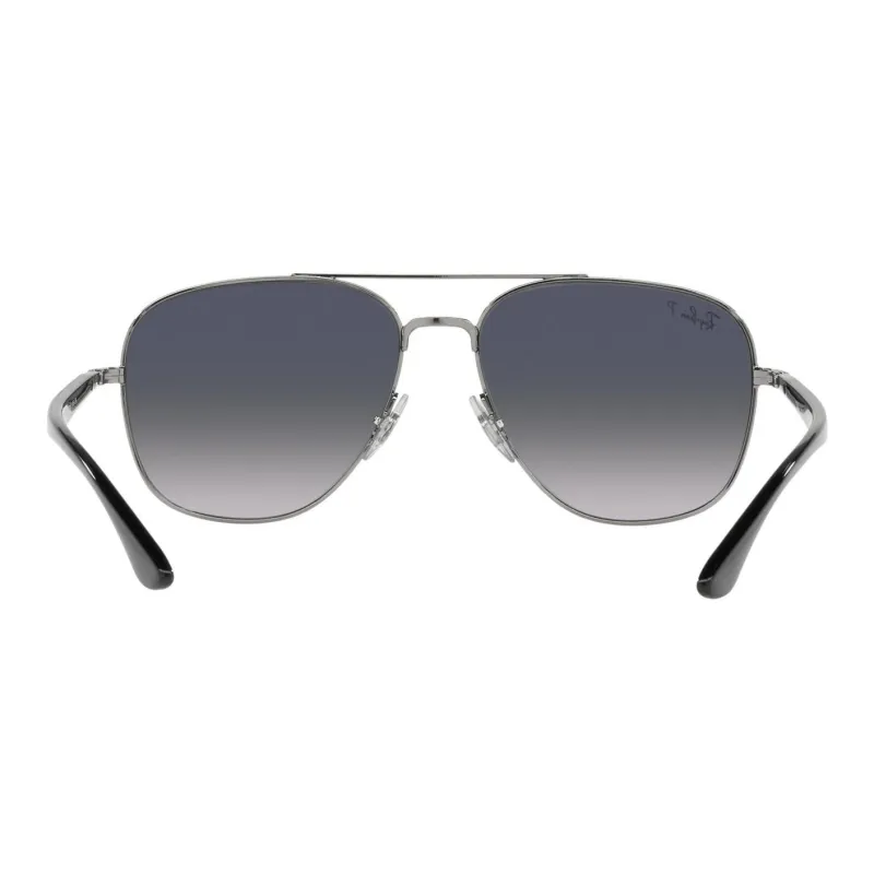 RayBan Acetate Aviator Sunglasses Men's Silver-2