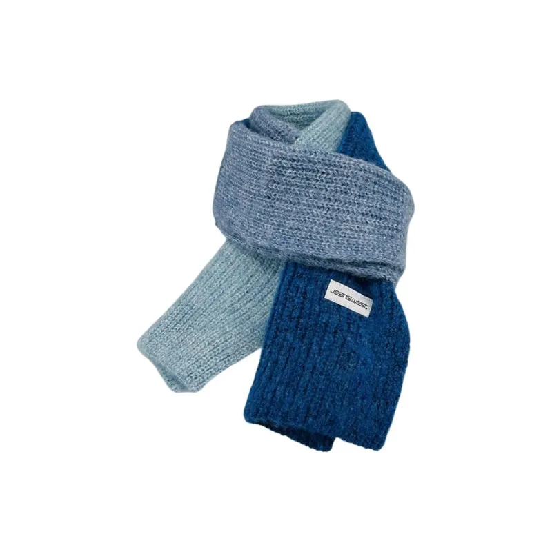 JEANSWEST Knit Scarves Unisex-2