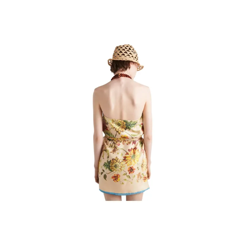 PRADA Silk Twill Mini Dress-2