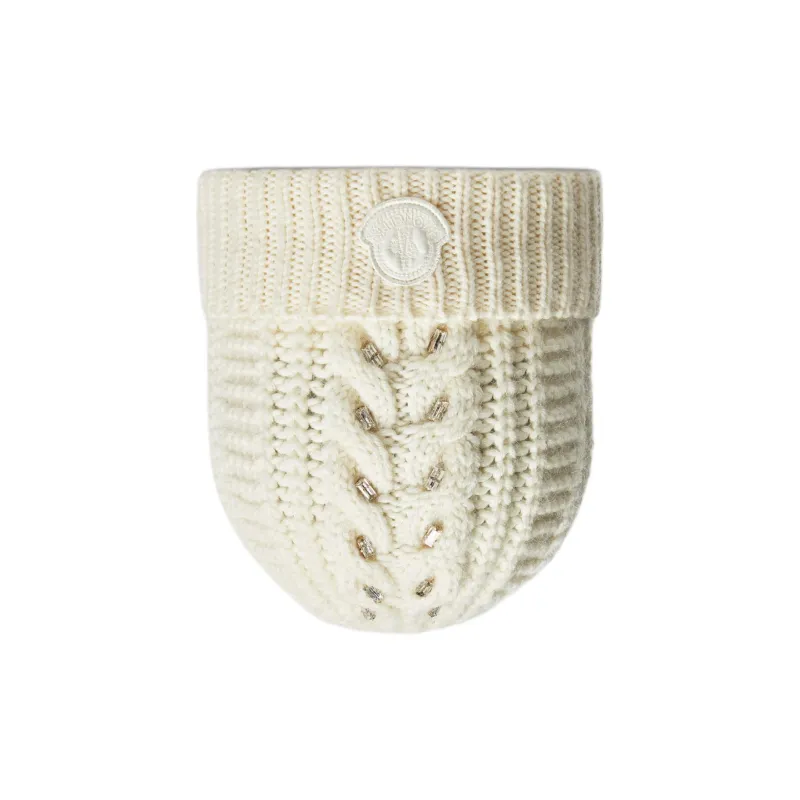 Moncler Logo Patch Knit Beanie-1