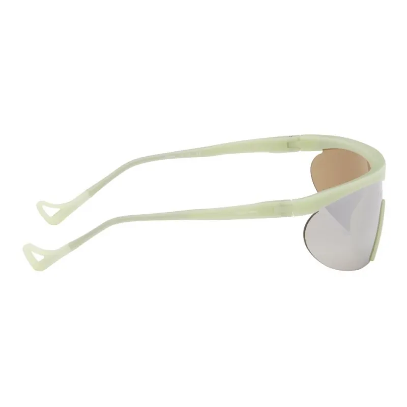 District Vision Titanium Polyacrylonitrile Irregular Shape Sunglasses Men's Green-2