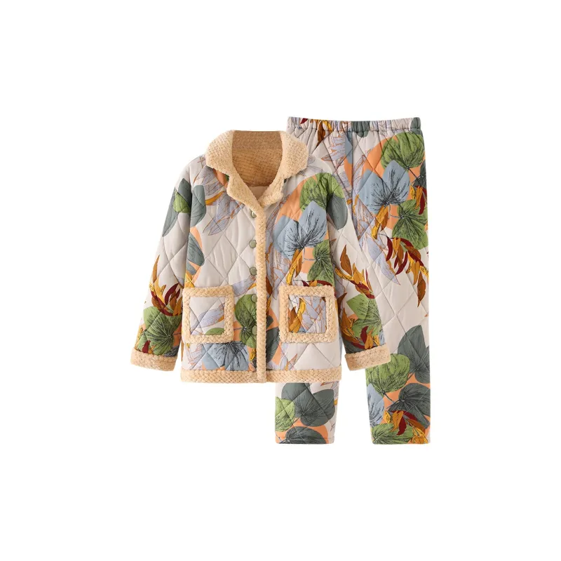 UAVAE Pajama Set Women's Image Color-0
