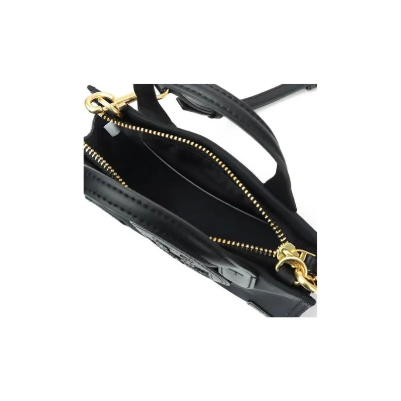 TORY BURCH Ella Polyamide Tote Bag, Shopping Bag, Shoulder Bag, Handbag Mini Women's Black-5