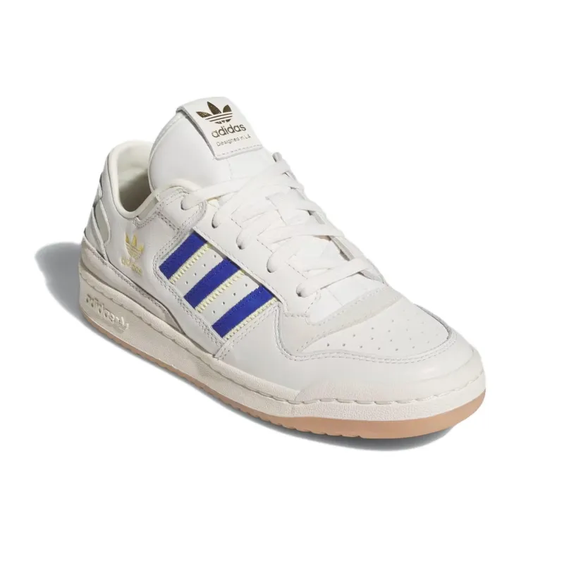 Adidas Forum Low Cl Cloud White Royal Blue Almost Yellow Women's-3
