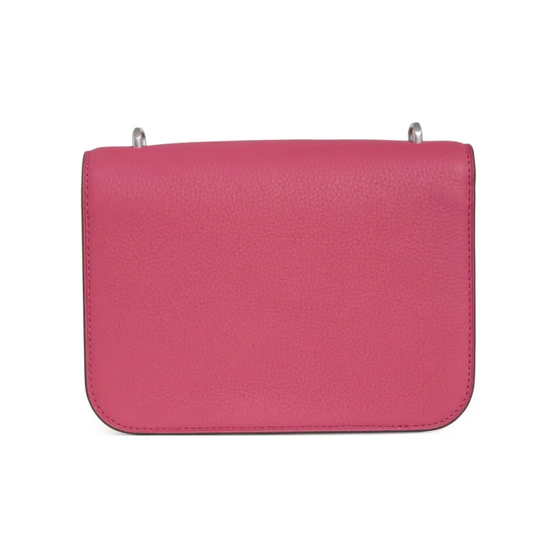 TORY BURCH Eleanor Suede Crossbody Bag Shoulder Bag Women's Dark Pink-1