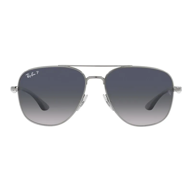 RayBan Acetate Aviator Sunglasses Men's Silver-1