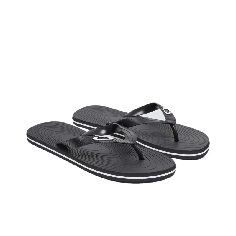 Oakley Abrasion Resistant Slip Resistant Flip Flops Men's Black-2