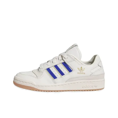 Adidas Originals Forum Low Cl Cloud White Royal Blue Almost Yellow Women's