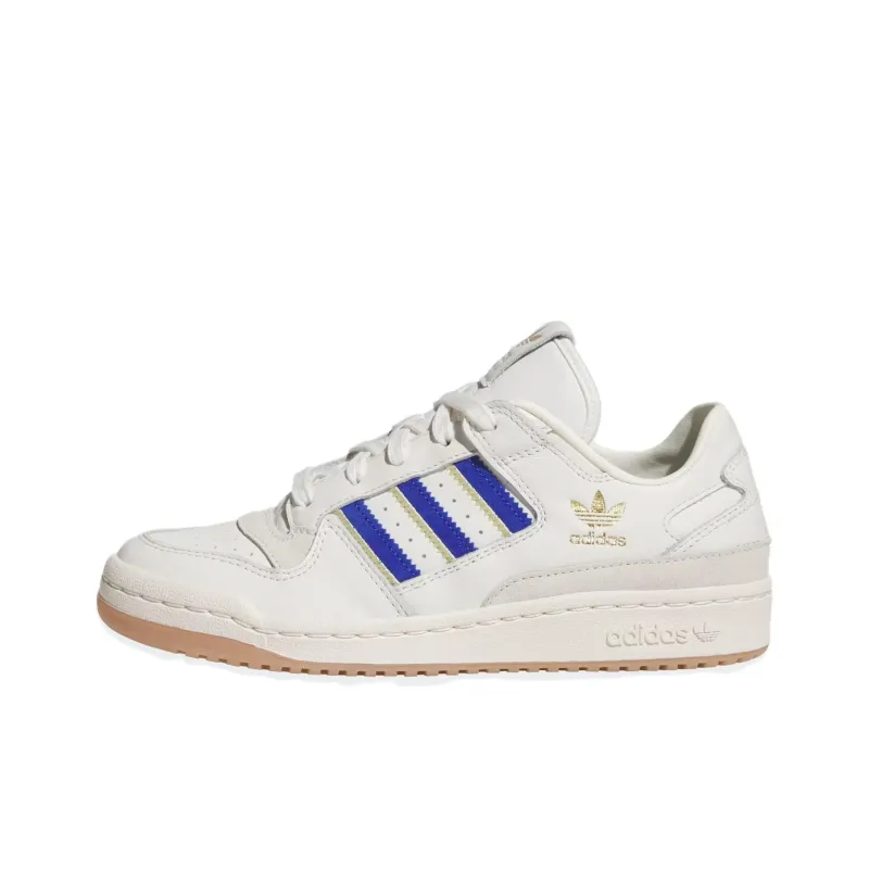 Adidas Forum Low Cl Cloud White Royal Blue Almost Yellow Women's-0