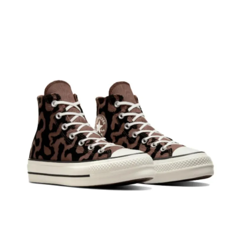 Converse Women's Chuck Taylor All Star Lift Platform High 'Leopard Remix' Women's-2