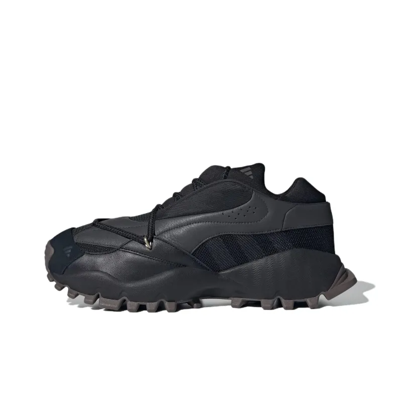 Adidas Seeulater SPW Anti Slip Wear Resistant Mid Top Casual Shoes Unisex Black-0