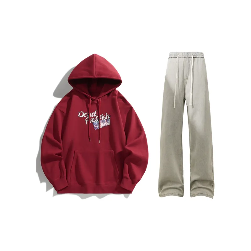 FASTFISH x SHENGSIJUELIANMINGKUAN Sweatshirt Set Unisex-13