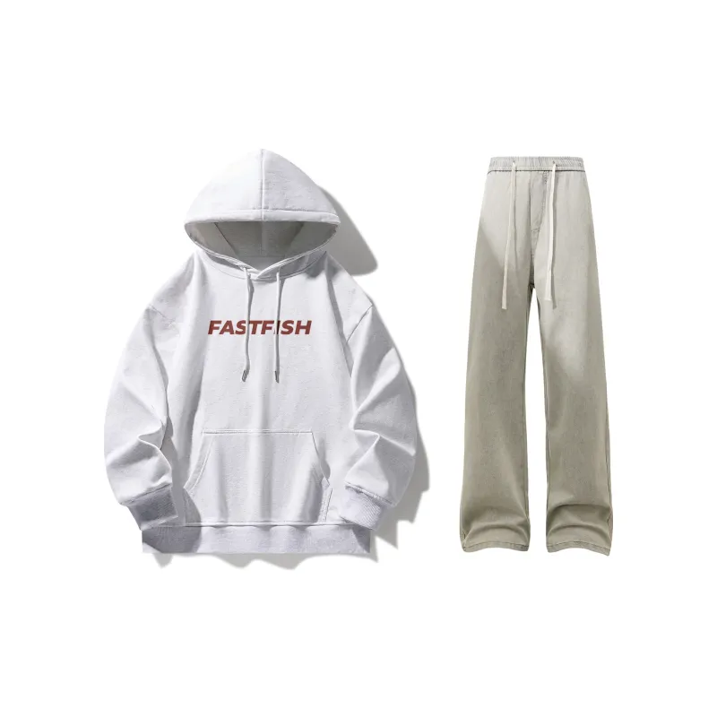 FASTFISH x SHENGSIJUE Sweatshirt Set Unisex-21