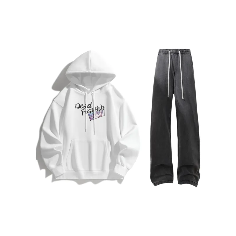 FASTFISH x SHENGSIJUELIANMINGKUAN Sweatshirt Set Unisex-31