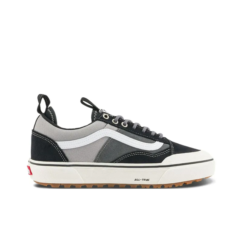 Vans Old Skool Wear Resistant Low Top Hiking Shoes Unisex Black-1